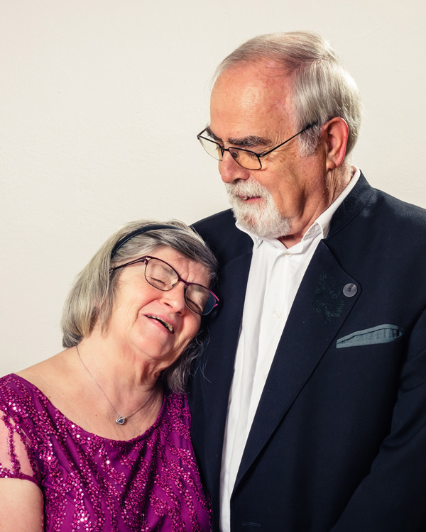 Paarfoto zum feierlichen Anlass