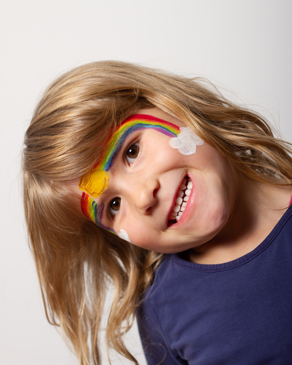 Kindershooting mit Schminke und Spaß